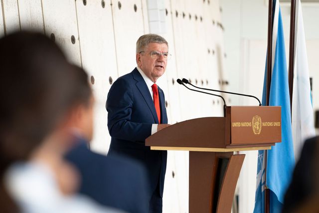 IOC President Thomas Bach