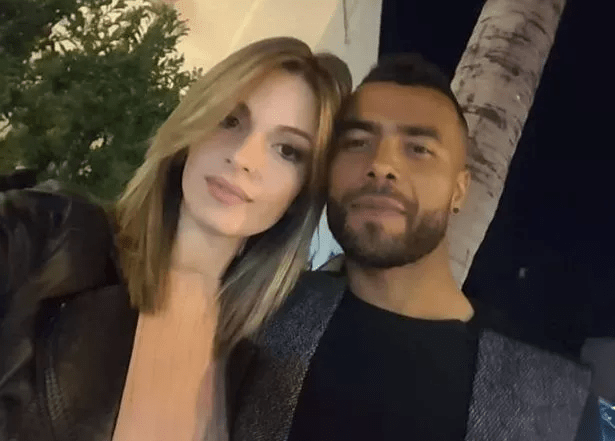 Sharon and Ashley Cole together