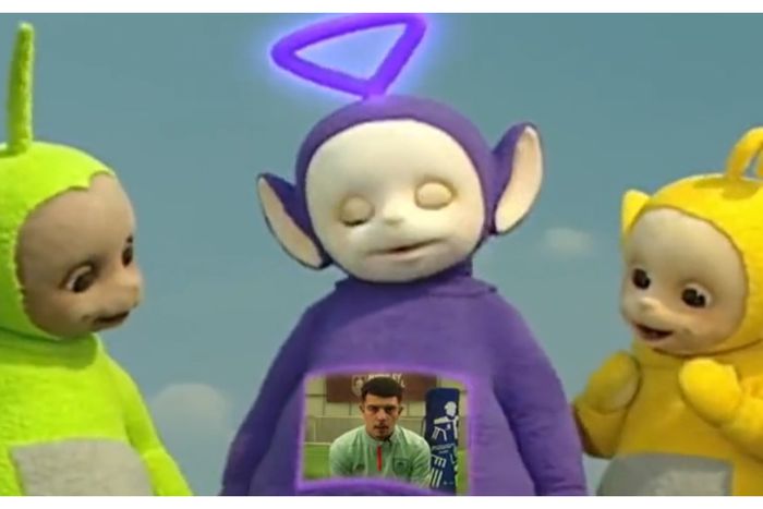 Burnley and Teletubbies