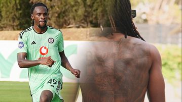 Nigerian defender Olisa Ndah's shirtless photos that are breaking the internet