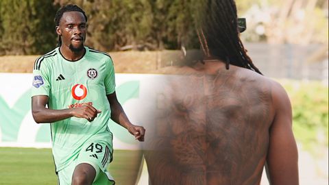 Nigerian defender Olisa Ndah's shirtless photos that are breaking the internet