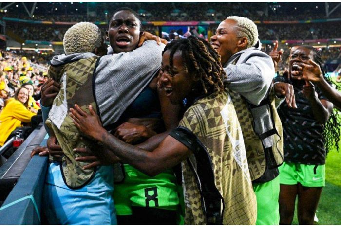 Nigeria Super Falcons heading to the Olympics.