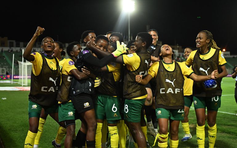 The Banyana Banyana of South Africa defeated Senegal on penalties to set up a WAFCON semifinal against the Super Falcons of Nigeria.