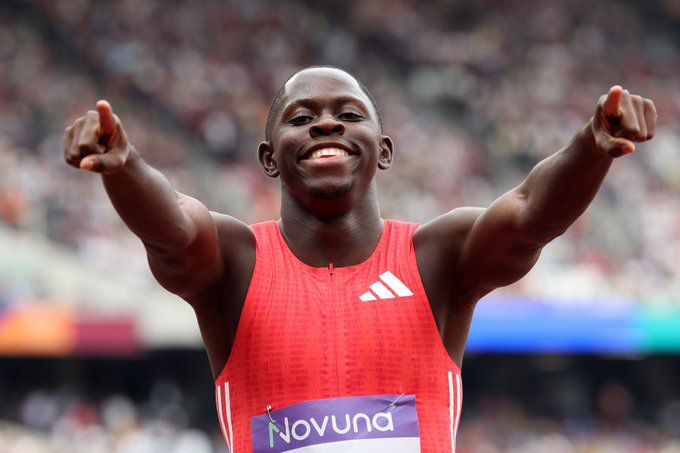 Oblique Seville stunned Noah Lyles at the London Diamond League.