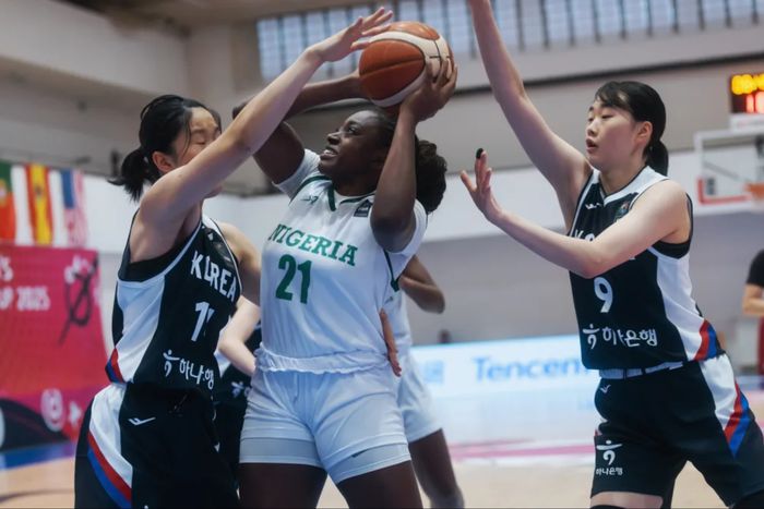 Nigeria's Junior D'Tigress suffer a 79-85 loss to Korea in another classification game at the FIBA U19 Women's World Cup.