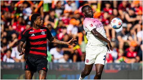 Boniface breaks silence with two-word message after humiliating defeat against U20 team