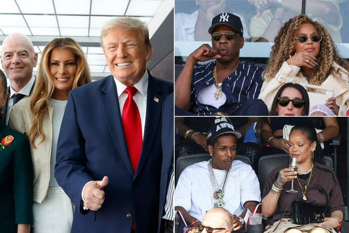 rom Beyoncé to Donald Trump: The Biggest Celebrities Spotted at the 2026 FIFA World Cup Final