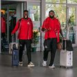Photos: Vipers players looking spick and span in Botswana for Champions League business