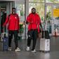 Photos: Vipers players looking spick and span in Botswana for Champions League business