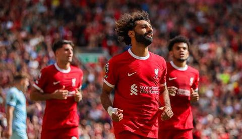 Mo Salah-led Liverpool forwards hit impressive goal milestones
