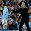 Pep Guardiola barking out information in Manchester City's victory against Newcastle || IMAGO