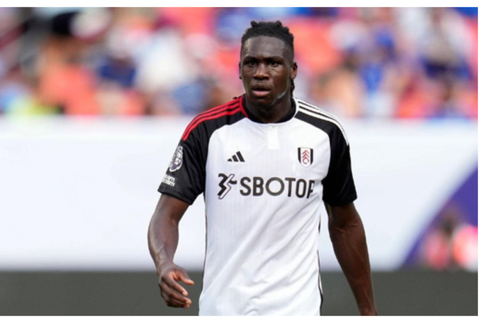 Bassey in action for Fulham against Brentford