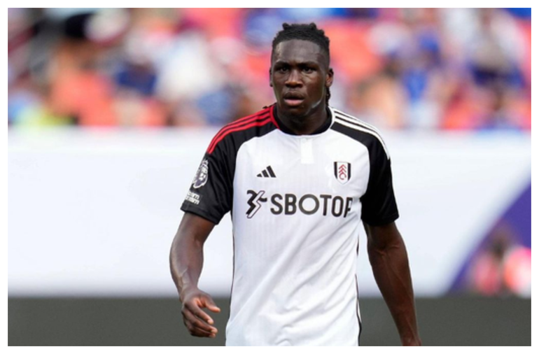 Bassey in action for Fulham against Brentford