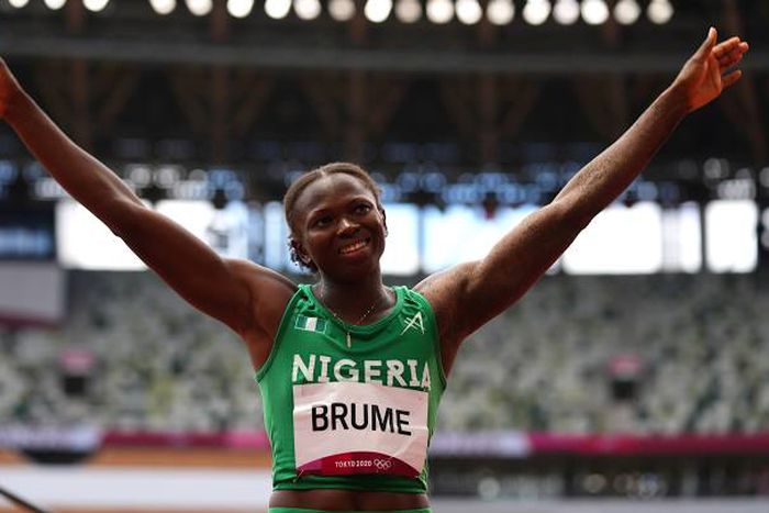 Ese Brume qualifies for long jump final at World Championships in Budapest