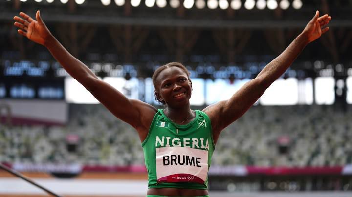 Ese Brume qualifies for long jump final at World Championships in Budapest