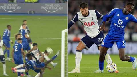 Leicester vs Tottenham: Ndidi goal-line clearance helps Foxes grab crucial point on Premier League return