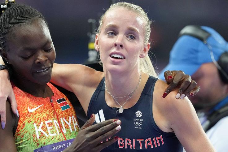 Mary Moraa reveals thought-process as she watched Keely Hodgkinson win 800m Olympic title
