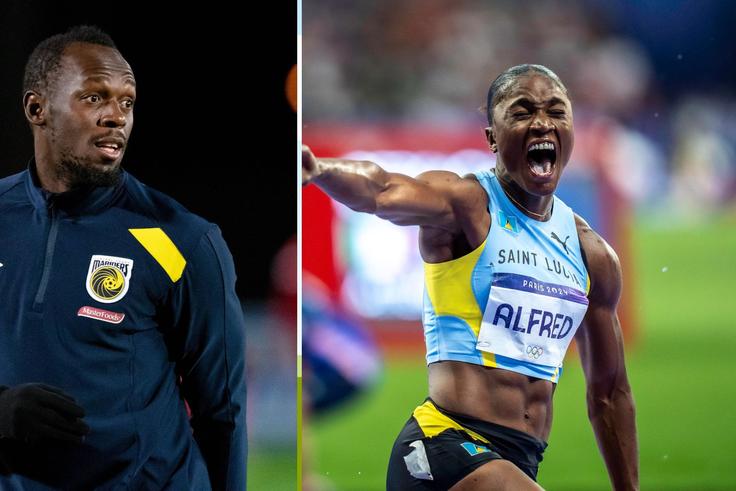 How Usain Bolt contributed to Julien Alfred's victory in the women's 100m at the Paris Olympics