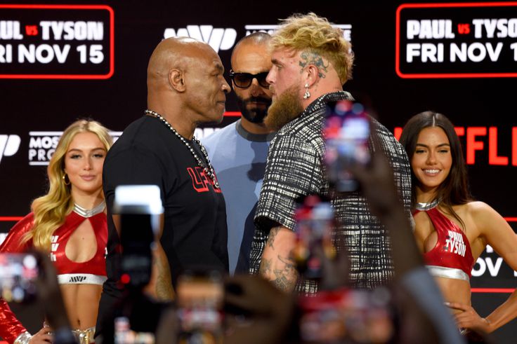 When they face off in November, Jake Paul has stated that he will discipline Mike Tyson like a son. - Imago
