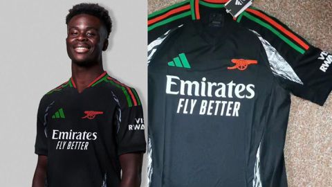 Arsenal’s kit designer reveals what Bukayo Saka promised him after donning ‘Kenyan-inspired’ away shirt