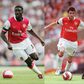 18 years after their 1st game at the Emirates Stadium, Arsenal remembers Fabregas, Henry, and Toure to celebrate. X/Arsenal.