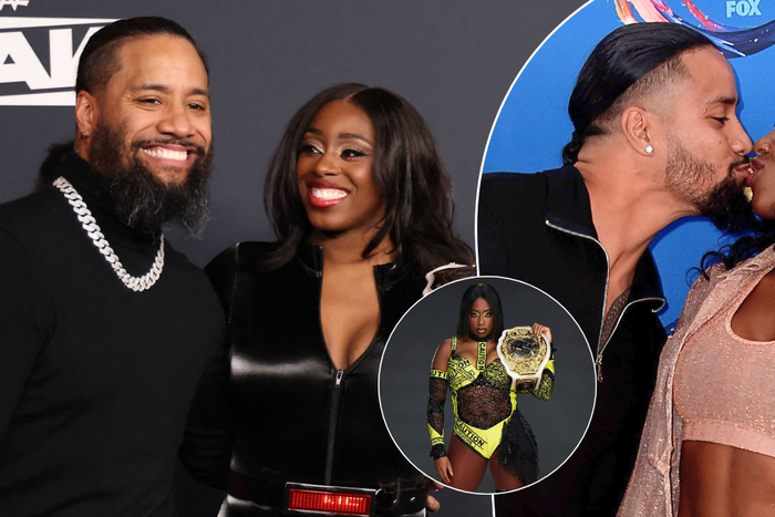 I'm PREGNANT! - WWE superstar couple Jimmy Uso and Naomi set to welcome first child 10 years after wedding