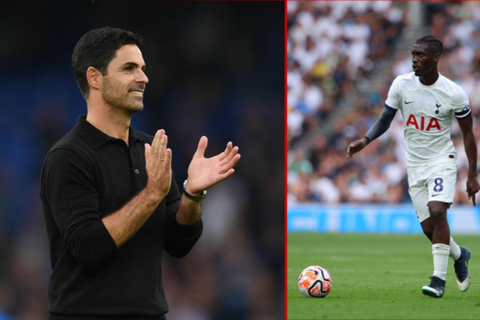 Mikel Arteta is reportedly interested in Tottenham's Bissouma || Image credit: Imago