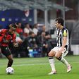 Samuel Chukwueze did not have a good night for AC Milan against Newcastle (IMAGO)