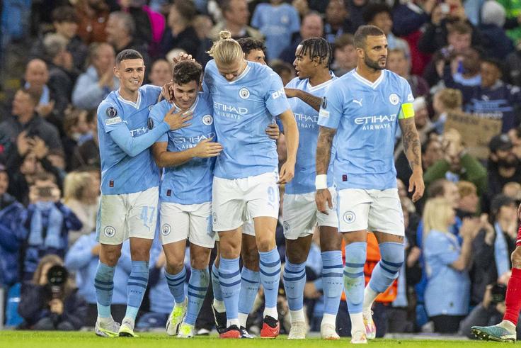 Alvarez bags brace as Manchester City beat Olayinka's Crvena Zvezda 3-1 in Champions League opener