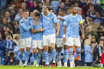 Alvarez bags brace as Manchester City beat Olayinka's Crvena Zvezda 3-1 in Champions League opener