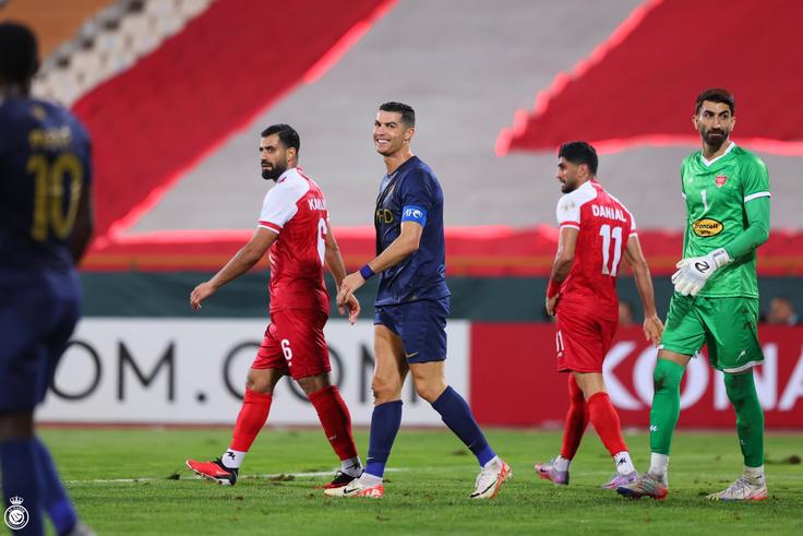 Ronaldo who scored as Al-Nassr defeated Al-Raed at the weekend was unable to find the back of the net against Persepolis. X|Al-Nassr