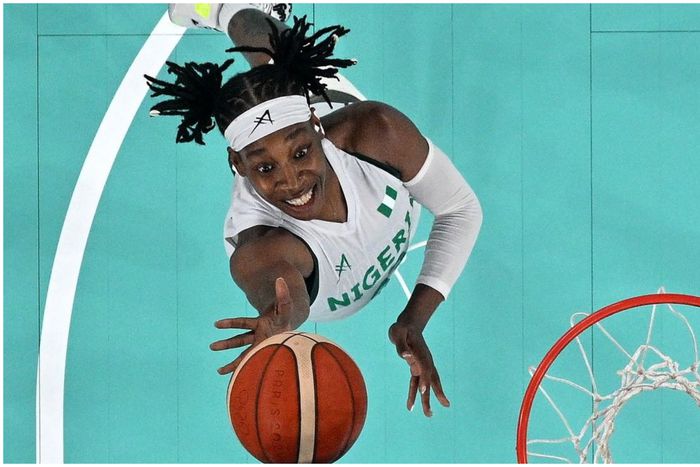 Nigeria's Ezinne Kalu at Paris 2024 Olympics.