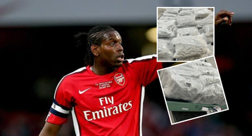 Ex-Arsenal star arrested at Airport for attempting to smuggle cannabis worth ₦1.2 BILLION