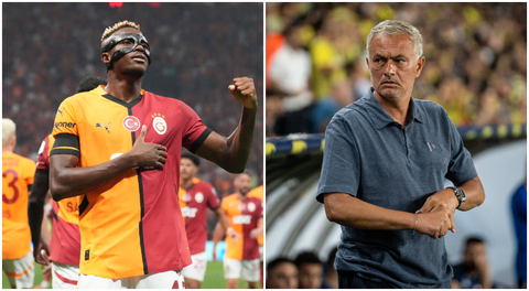 Fenerbahçe Vs Galatasaray: Time and Where to Watch Victor Osimhen battle José Mourinho& Osayi-Samuel