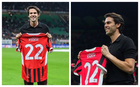 ‘It’s a great feeling’ - AC Milan legend Kaka welcomed by fans before UCL clash against Liverpool