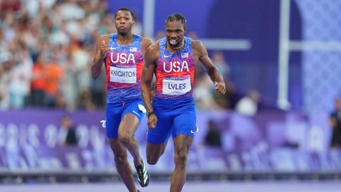 Noah Lyles on why doctors cleared him to run despite testing positive for COVID-19 at Paris Olympics