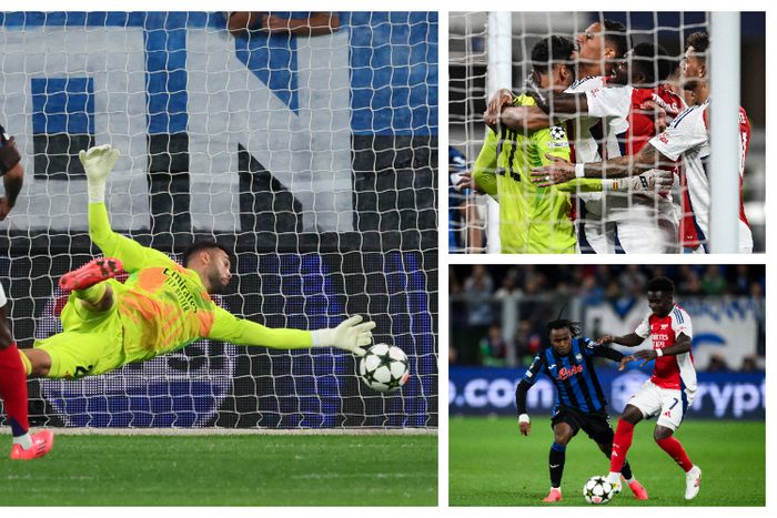 Lookman shines as Raya saves penalty