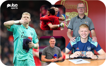 Arsenal star Ramsdale says his dad was drunk before having a go at Carragher