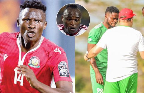 Harambee Stars legend Dennis Oliech makes surprising take on Michael Olunga and rising star Benson Omala