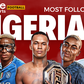 Most followed Nigerian Athletes in 2023