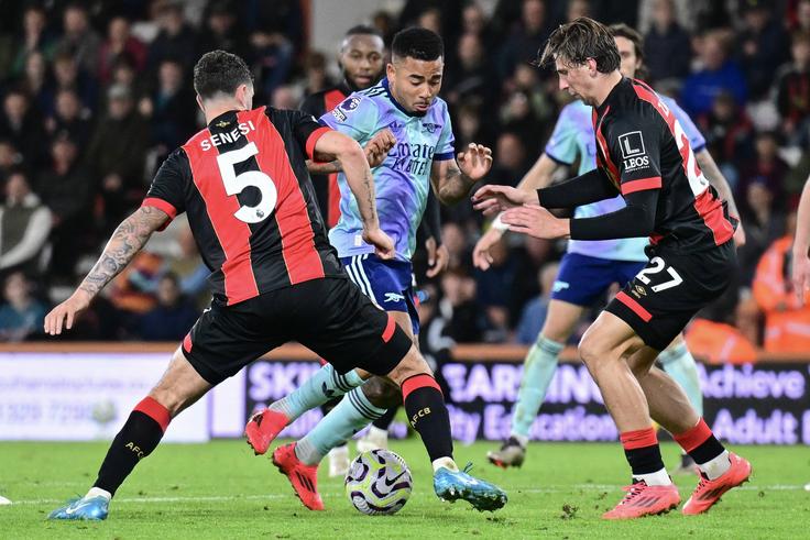 Arsenal take on Bournemouth || Image credit: Imago