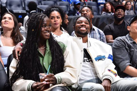 Noah Lyles teases fiancé Junelle Bromfield while preparing to move in together after engagement