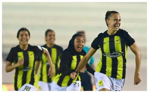 Super Falcons star Ashleigh Plumptre provides hattrick assist and a goal in Jeddah demolition