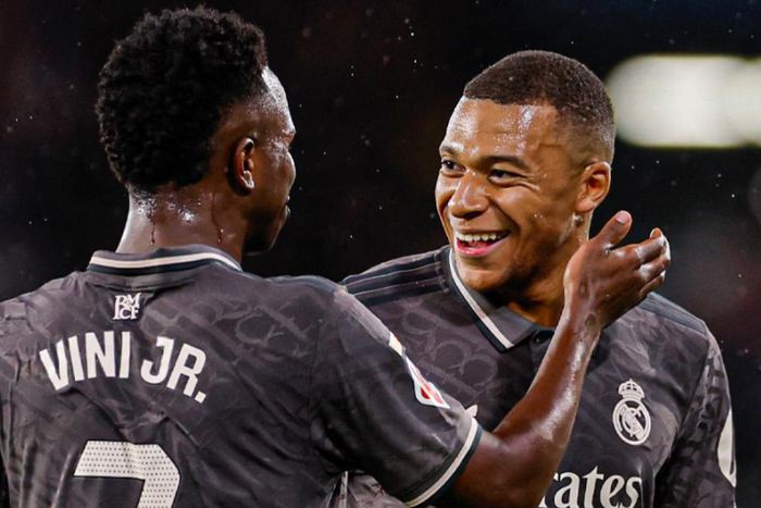 Vinicius and Kylian Mbappe helped Real Madrid beat Celta Vigo ||  Image credit: Real Madrid