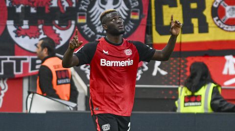 Boniface survives Libya nightmare, penalty miss to lead Leverkusen to victory over Frankfurt