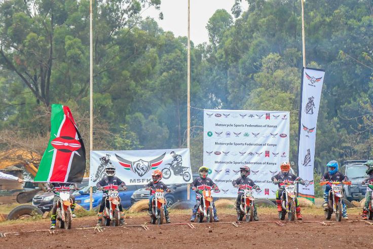 Team Kenya flagged off for 2024 FIM Africa motocross championship