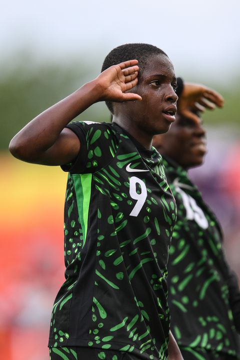 In their 2nd group game, Nigeria's Flamingos advanced to the knock stage of the FIFA U-17 Women's World Cup with a  4-0 win against Ecuador.