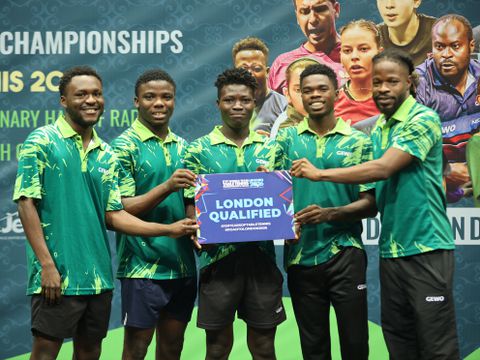 Egypt, Nigeria, Tunisia, Algeria secure spots for London 2026 ITTF World Team Championships