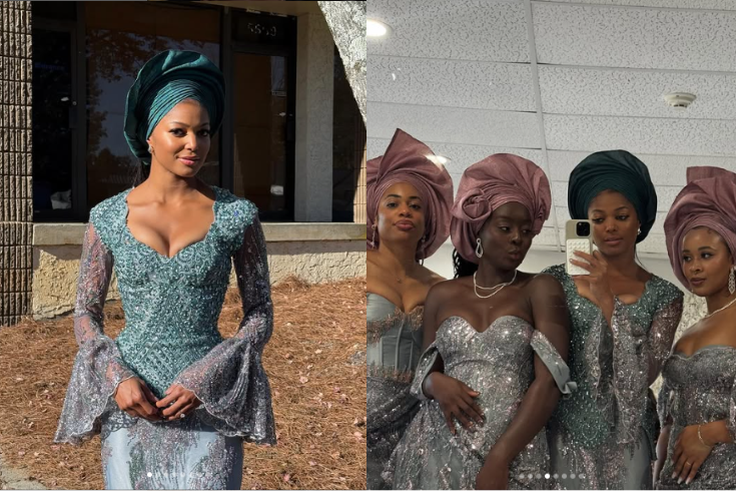 'Gabbisola' - US sprint queen Gabby Thomas embraces Yoruba name and culture for friends' Nigerian wedding