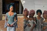 'Gabbisola' - US sprint queen Gabby Thomas embraces Yoruba name and culture for friends' Nigerian wedding
